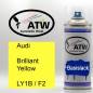 Preview: Audi, Brilliant Yellow, LY1B / F2: 400ml Sprühdose, von ATW Autoteile West.